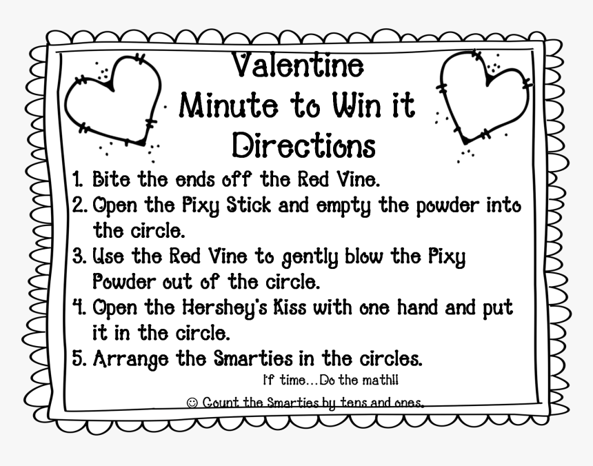 Valentines Minute To Win It Games, HD Png Download