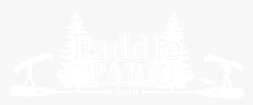 Paddle In The Park Contest 2019 Logo Depicting Trees, - Illustration, HD Png Download