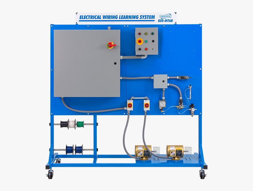 Amatrol Electrical Wiring Learning System 850-mt6b - Vfd Motor Control Trainer, HD Png Download