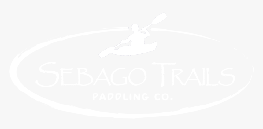 Sebago Trails Logo White, HD Png Download