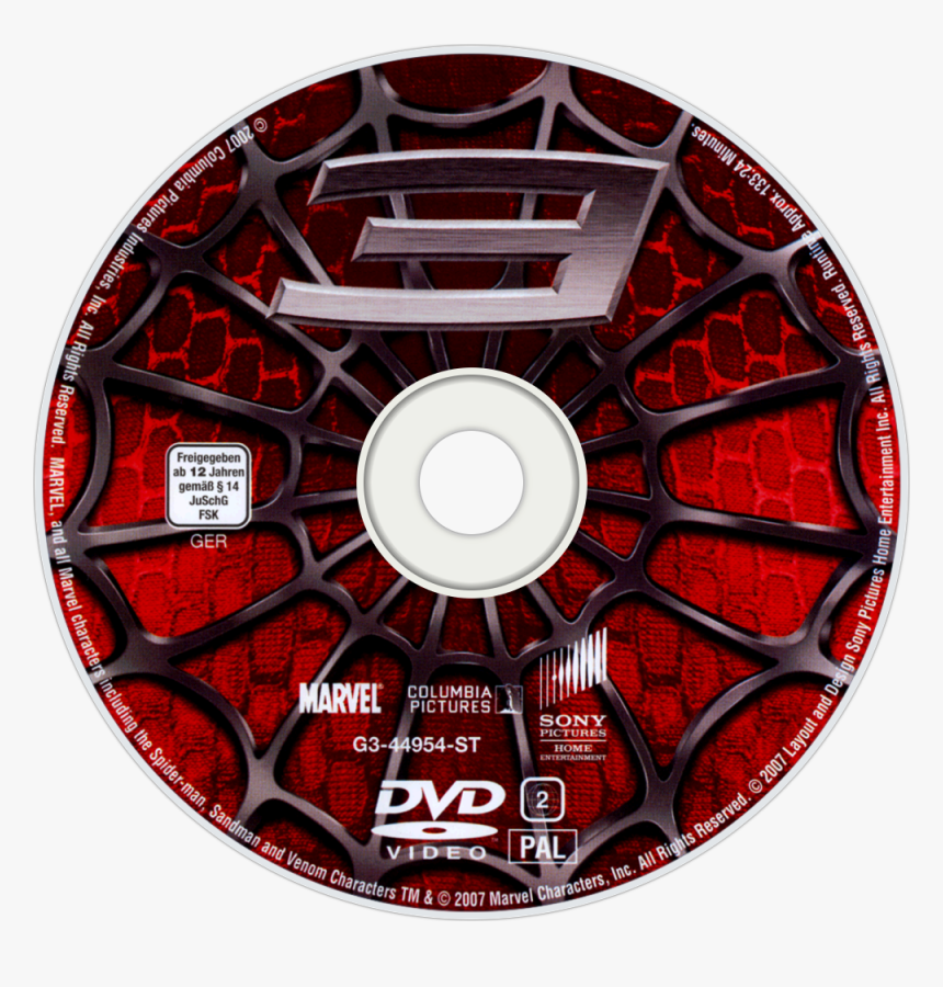 Spider Man 3 Disc 2, HD Png Download