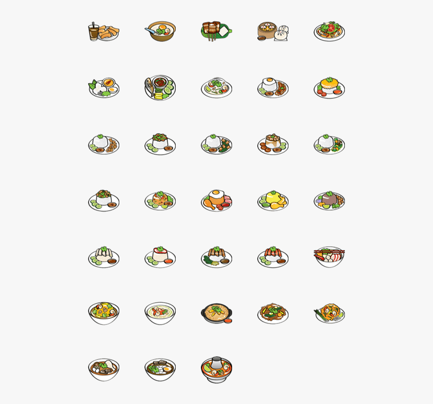 อิ โม จิ อาหาร, HD Png Download