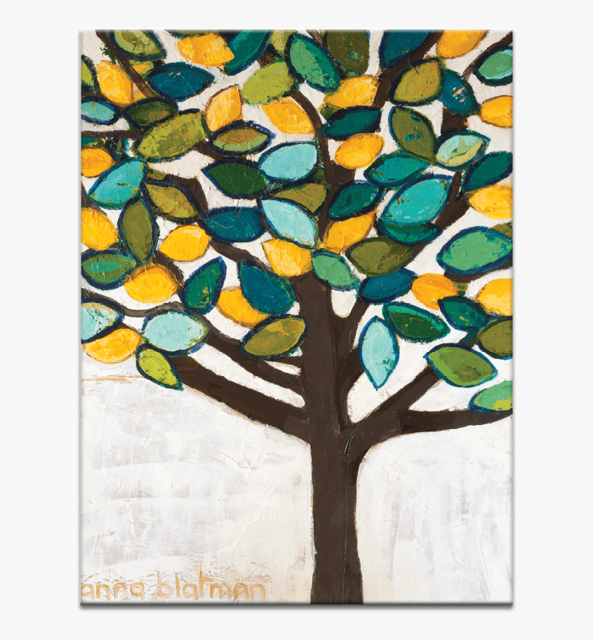 31abg Lemon Tree - Stained Glass, HD Png Download