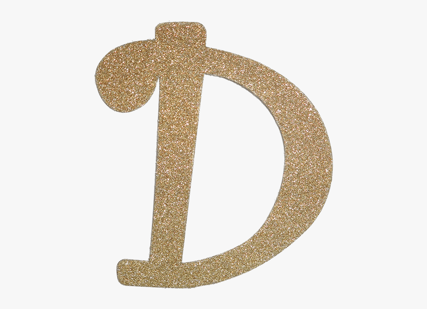 Diamond Letter D Gold, HD Png Download