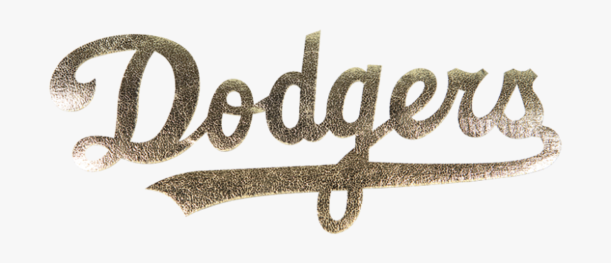 Custom Metal Gold Letter Patch - Brooklyn Dodgers, HD Png Download