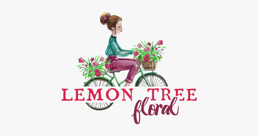 The Lemon Tree Floral & Gifts - Florist Logo Png, Transparent Png