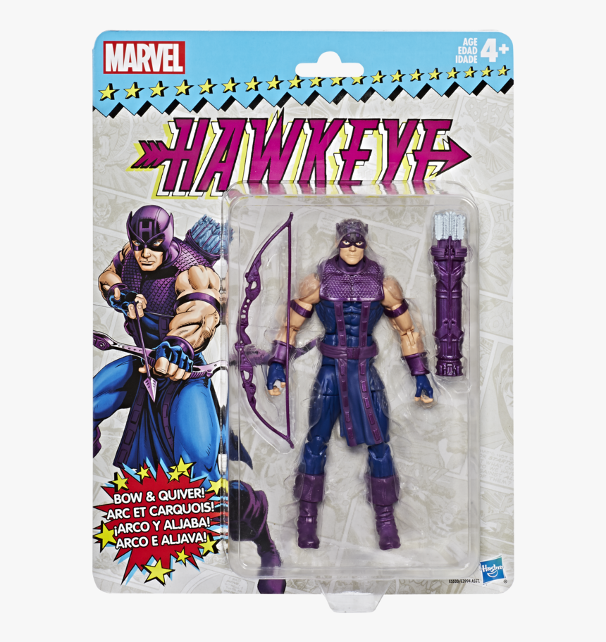 Marvel Legends Retro Hawkeye, HD Png Download