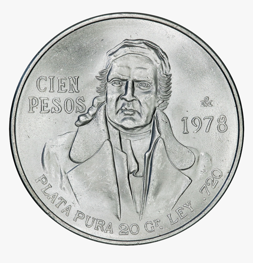 1978 Mexico 100 Pesos Obverse - Cash, HD Png Download