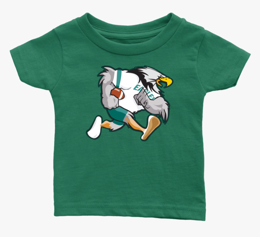 Retro Philadelphia Bird Infant And Toddler T-shirt - Cartoon, HD Png Download