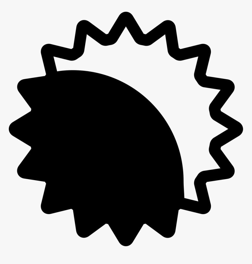 Transparent Sun Png Black And White - Attention Drawn Png, Png Download