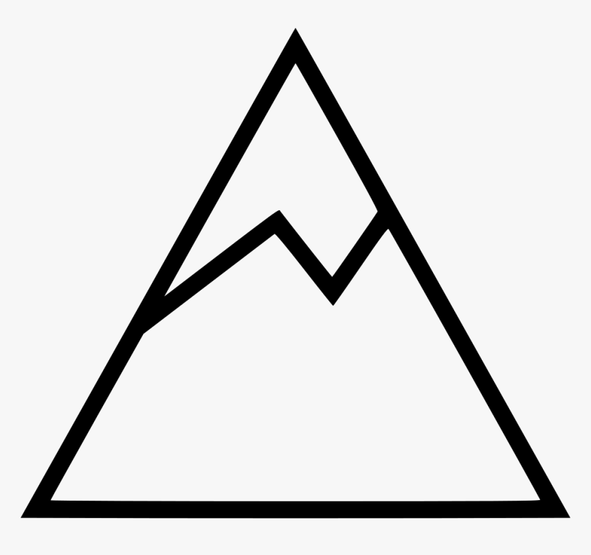 Mountain Ice Top Cold - Clip Art, HD Png Download