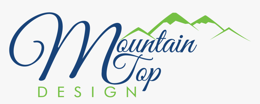 Mountain Top Design - Calligraphy, HD Png Download