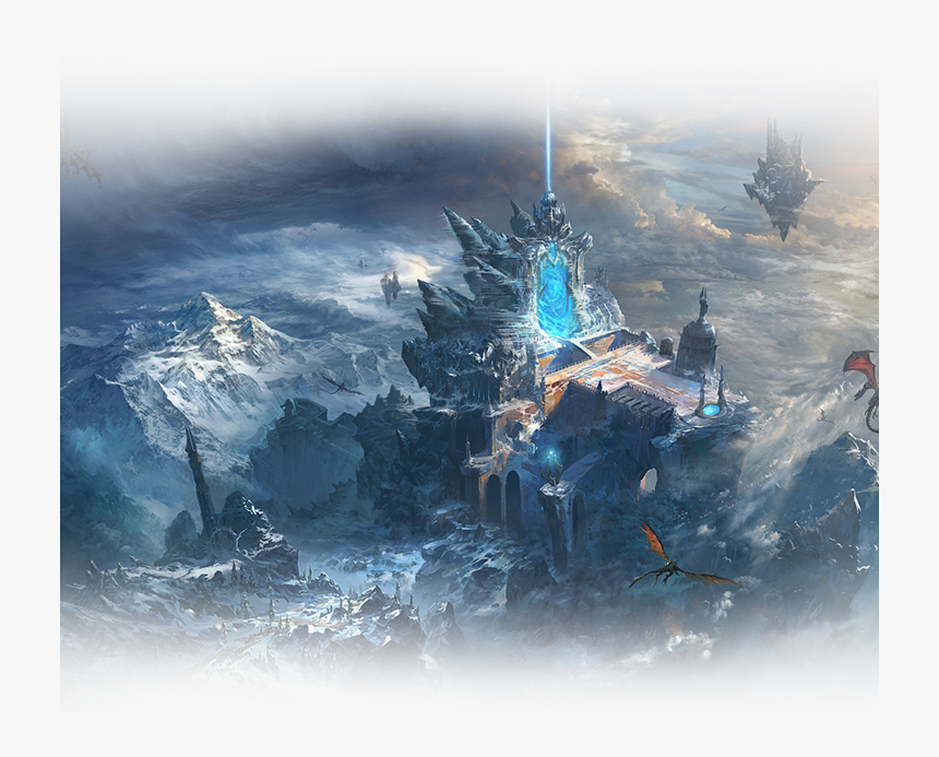 Explore Vast Ancient Lands - Fantasy Mountain Top Temple, HD Png Download
