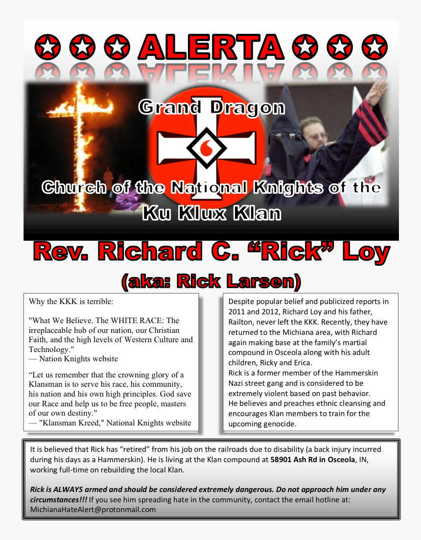 This Media May Contain Sensitive Material - Ku Klux Klan Symbol, HD Png Download