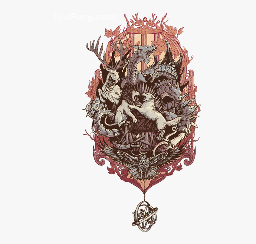 Game Of Thrones Sigils Design, HD Png Download