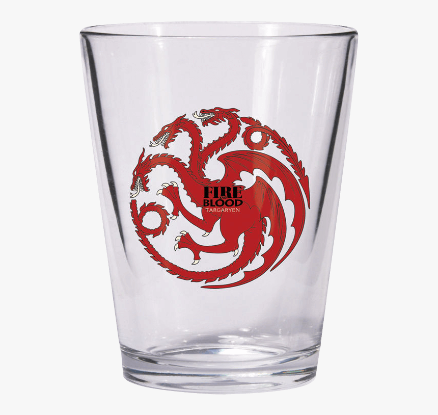 Game Of Thrones Targaryen Sigil Shot Glass - House Targaryen Sigil Png, Transparent Png