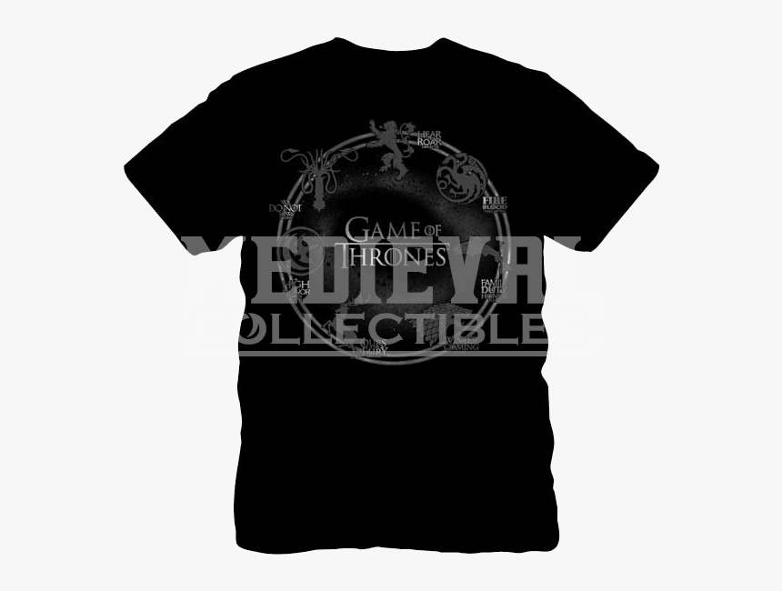 House Sigil Game Of Thrones T Shirt - Active Shirt, HD Png Download