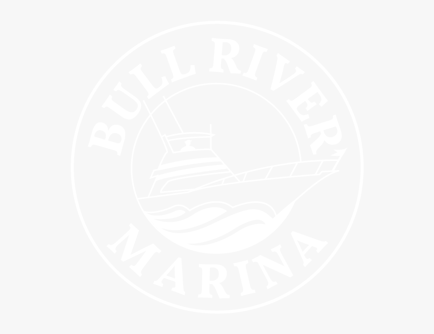 Bull River Marina Logo White - Marina Logo, HD Png Download