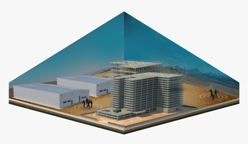 Vision Based Navigation - Commercial Building, HD Png Download