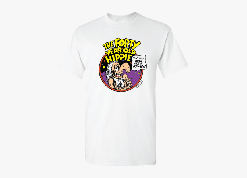 40 Year Old Hippie Tshirt - 1960's Hippie T Shirt, HD Png Download