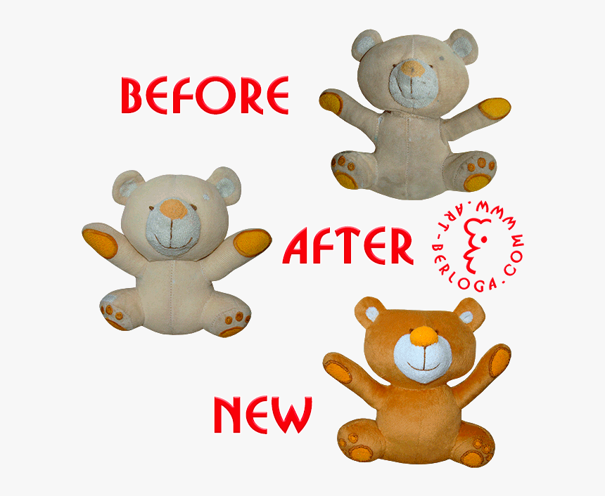 Restoration And Copy Of Litle Teddy Bear - Teddy Bear, HD Png Download