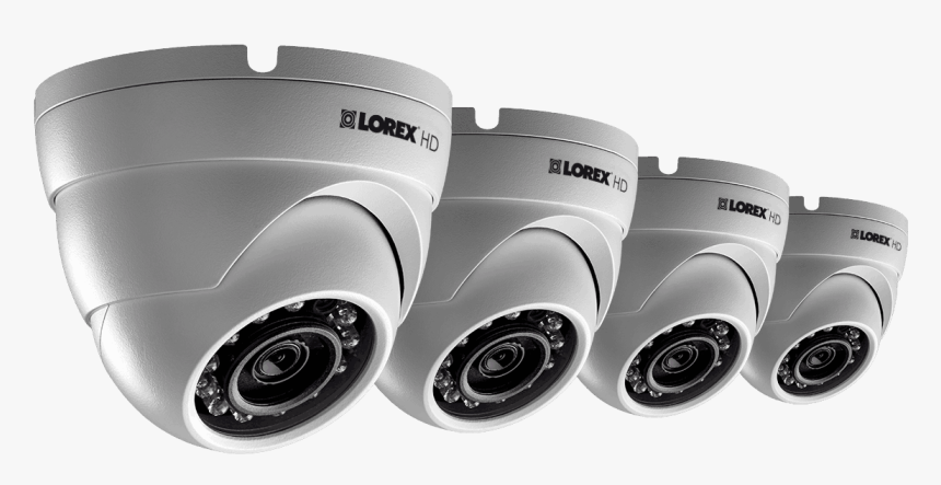Hd 1080p Weatherproof Ir Dome Security Cameras - Cctv Camera System Hd, HD Png Download