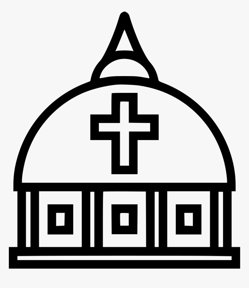 Vatican Dome - Easter Egg With Cross, HD Png Download