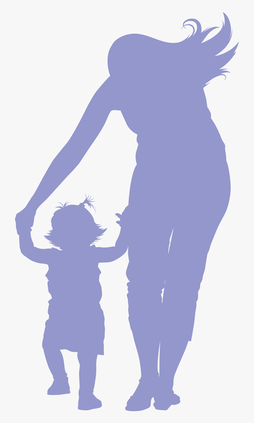 Silhouette Of Mother And Baby Playing - Mother Day Special Song, HD Png Download