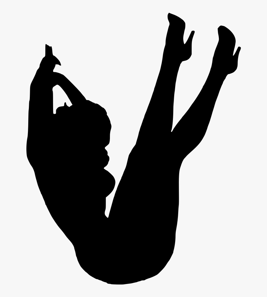 Download Png Silhouette - Gadis Telanjang, Transparent Png