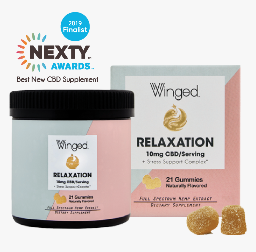 Cbd Gummies Winged, HD Png Download