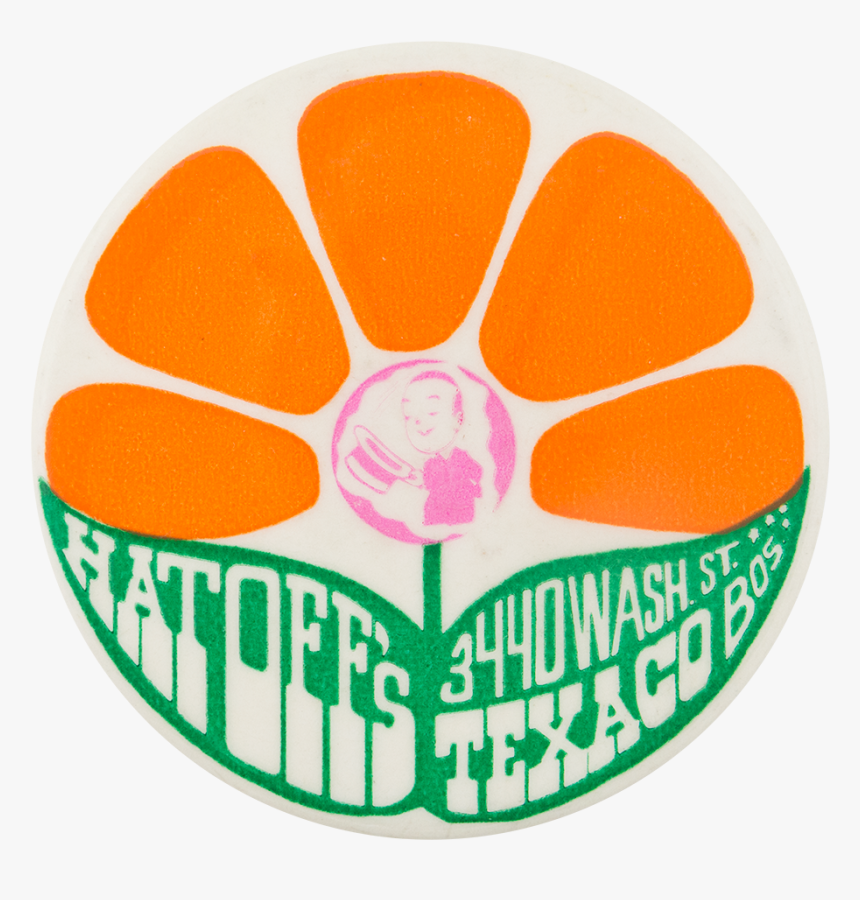 Hatoff S Texaco Bos Advertising Button Museum - Circle, HD Png Download