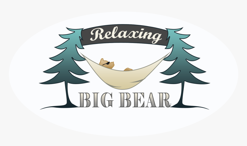 Relaxing Big Bear - Label, HD Png Download