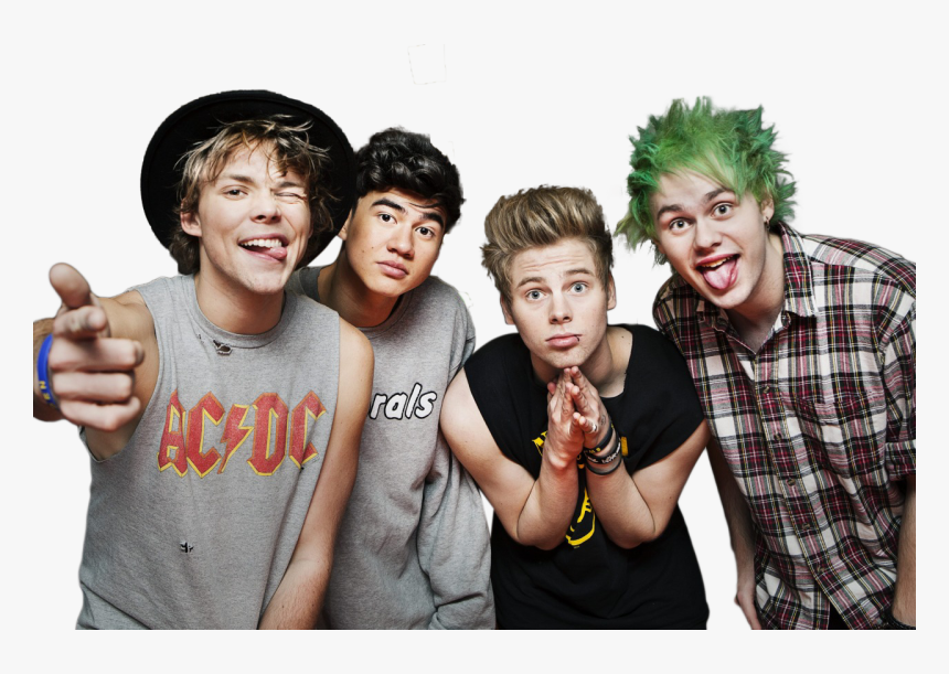 5sos, Luke Hemmings, And Calum Hood Image - Fun, HD Png Download