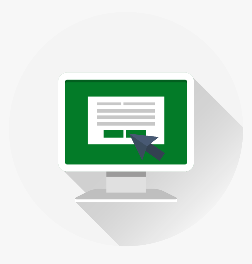 Computer Monitor, HD Png Download