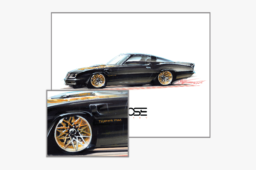 Tom S Trans Am Print 
 Class Lazyload Lazyload Fade - Chip Foose Trans Am, HD Png Download