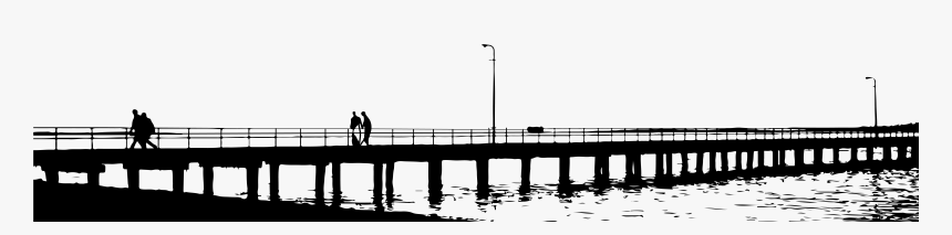 Beam Bridge Png Silhouette, Transparent Png