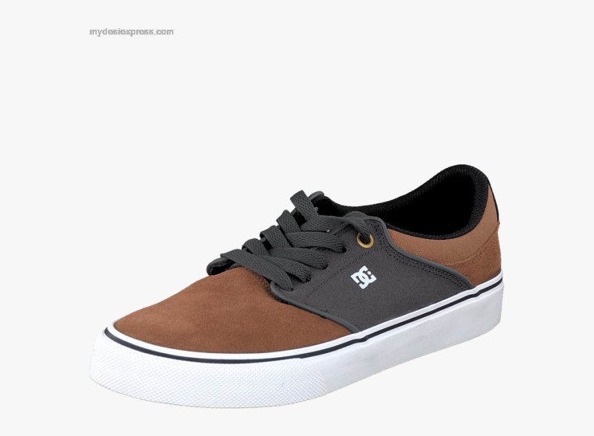 Men S Dc Shoes Mikey Taylor Vulc Vu Shoe Brown - Skate Shoe, HD Png Download