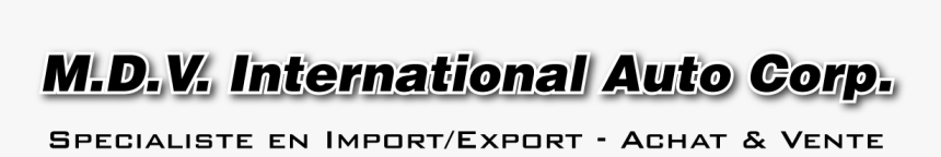 M - D - V - International Auto Corp - Graphics, HD Png Download
