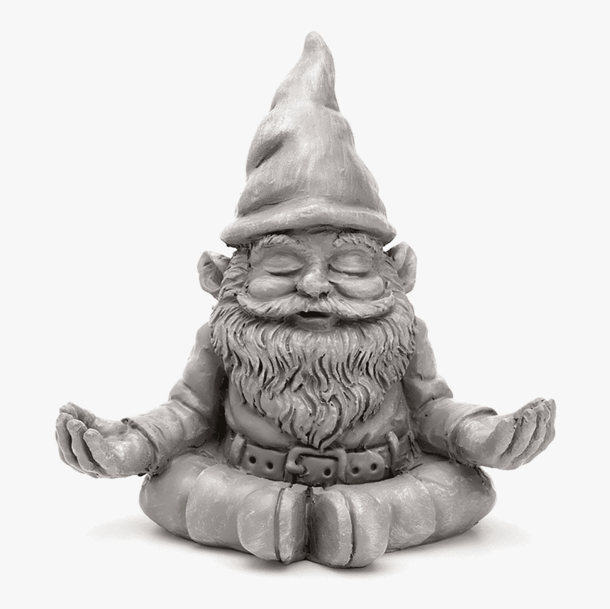 Meditating Gnome, HD Png Download