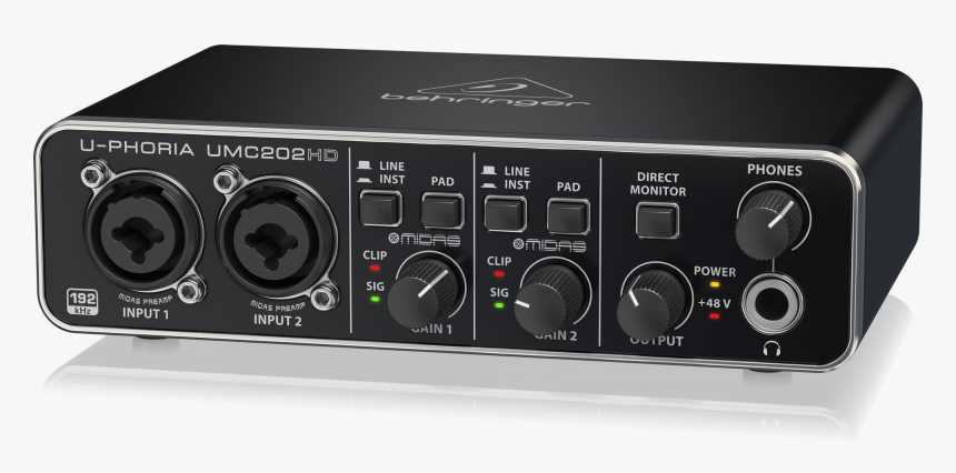 Behringer Umc202hd, HD Png Download