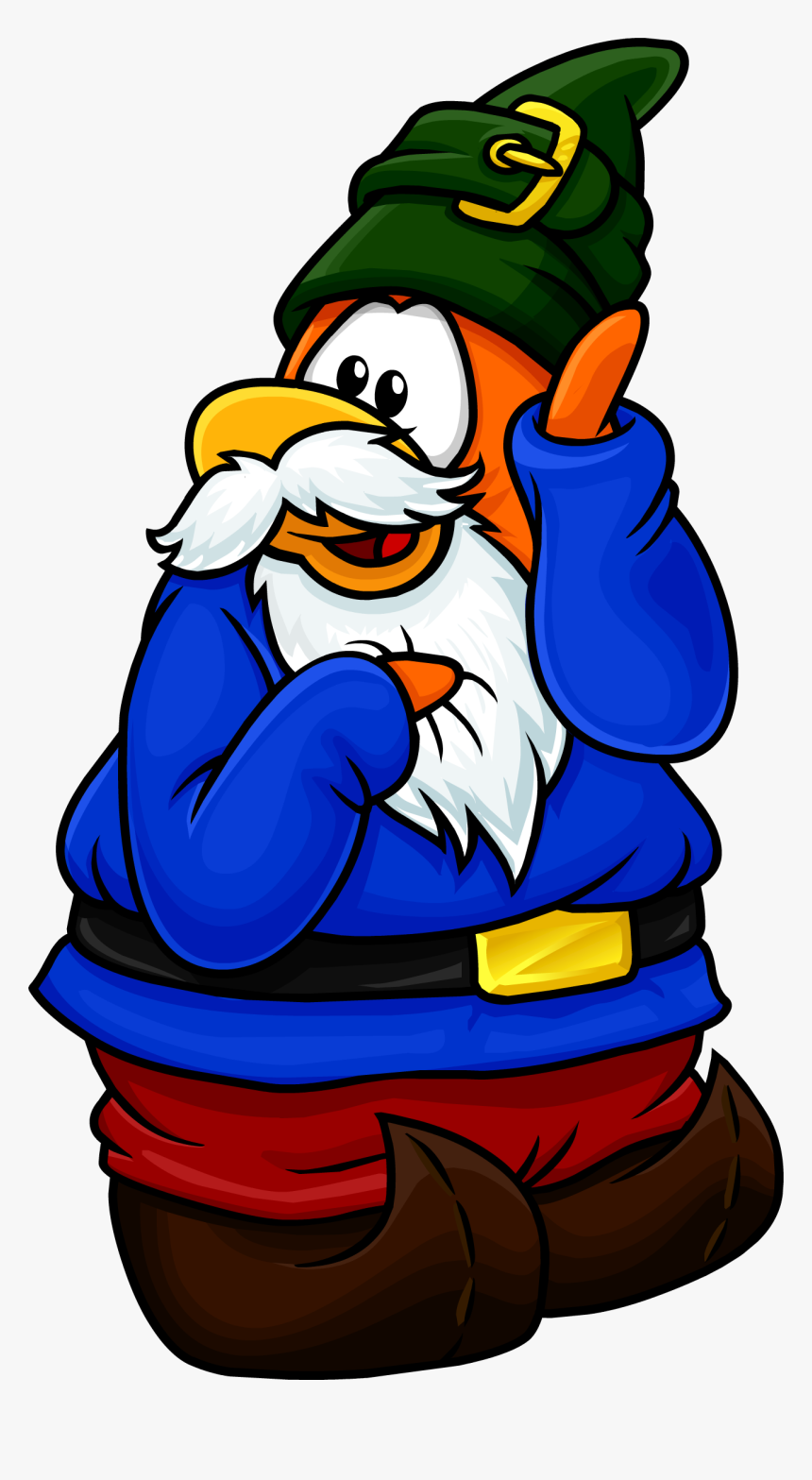 Club Penguin Rewritten Wiki - Gnome Penguin, HD Png Download