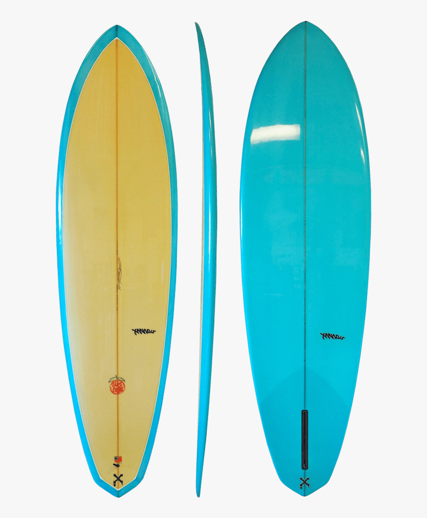 Xanadu Tangerine Web - Surfboard, HD Png Download
