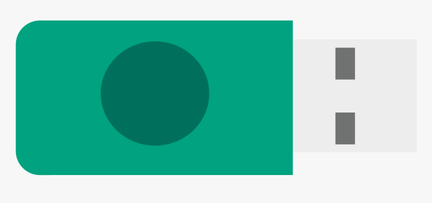 Usb Stick - Circle, HD Png Download