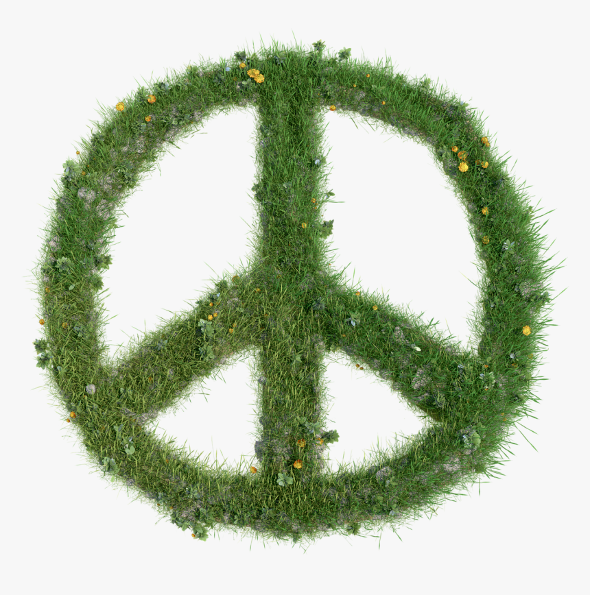 Purple Peace Sign, HD Png Download