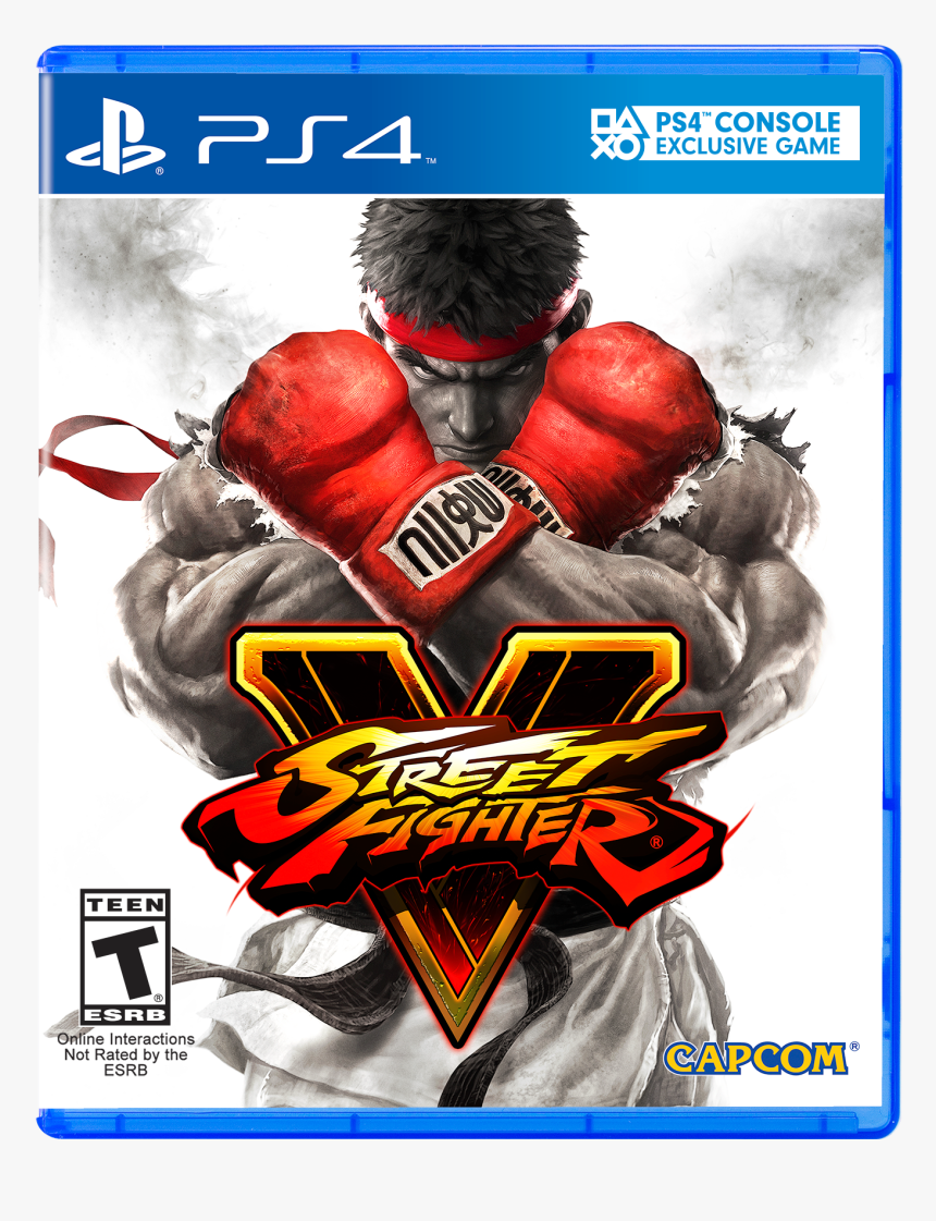 Street Fighter - Ps4 Street Fighter V, HD Png Download , Transparent ...