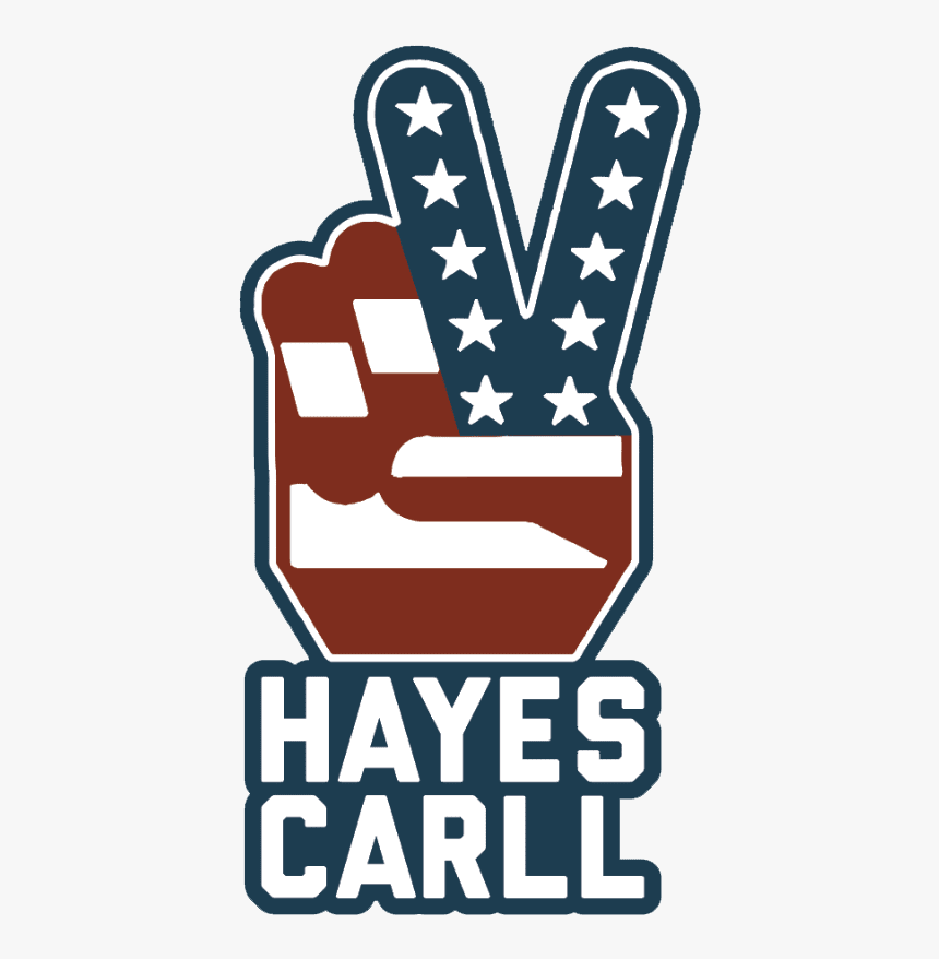 Hayes Carll Peace Sign Sticker - Jewish And Christian Split, HD Png Download