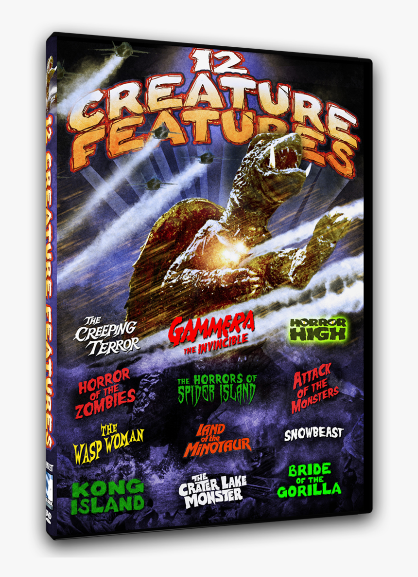 12 Creature Features, HD Png Download