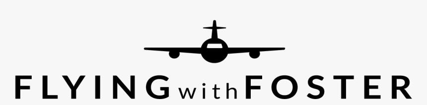 Flying With Foster - Airliner, HD Png Download