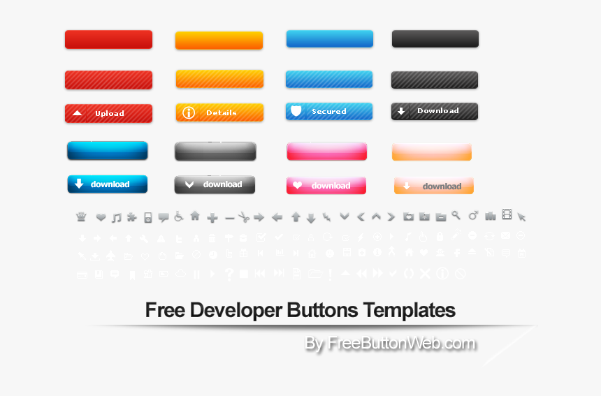 Free Button, HD Png Download