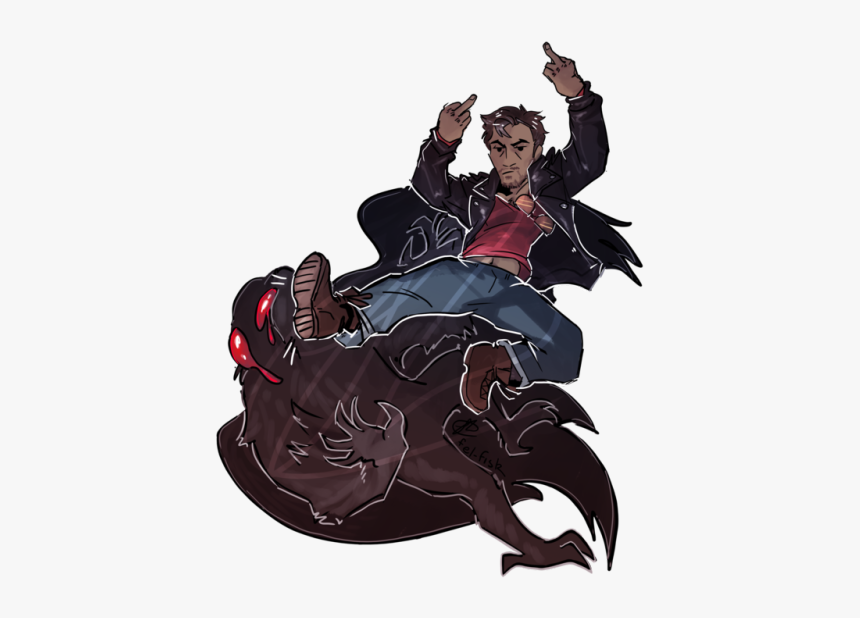 Mothman Dream Daddy, HD Png Download